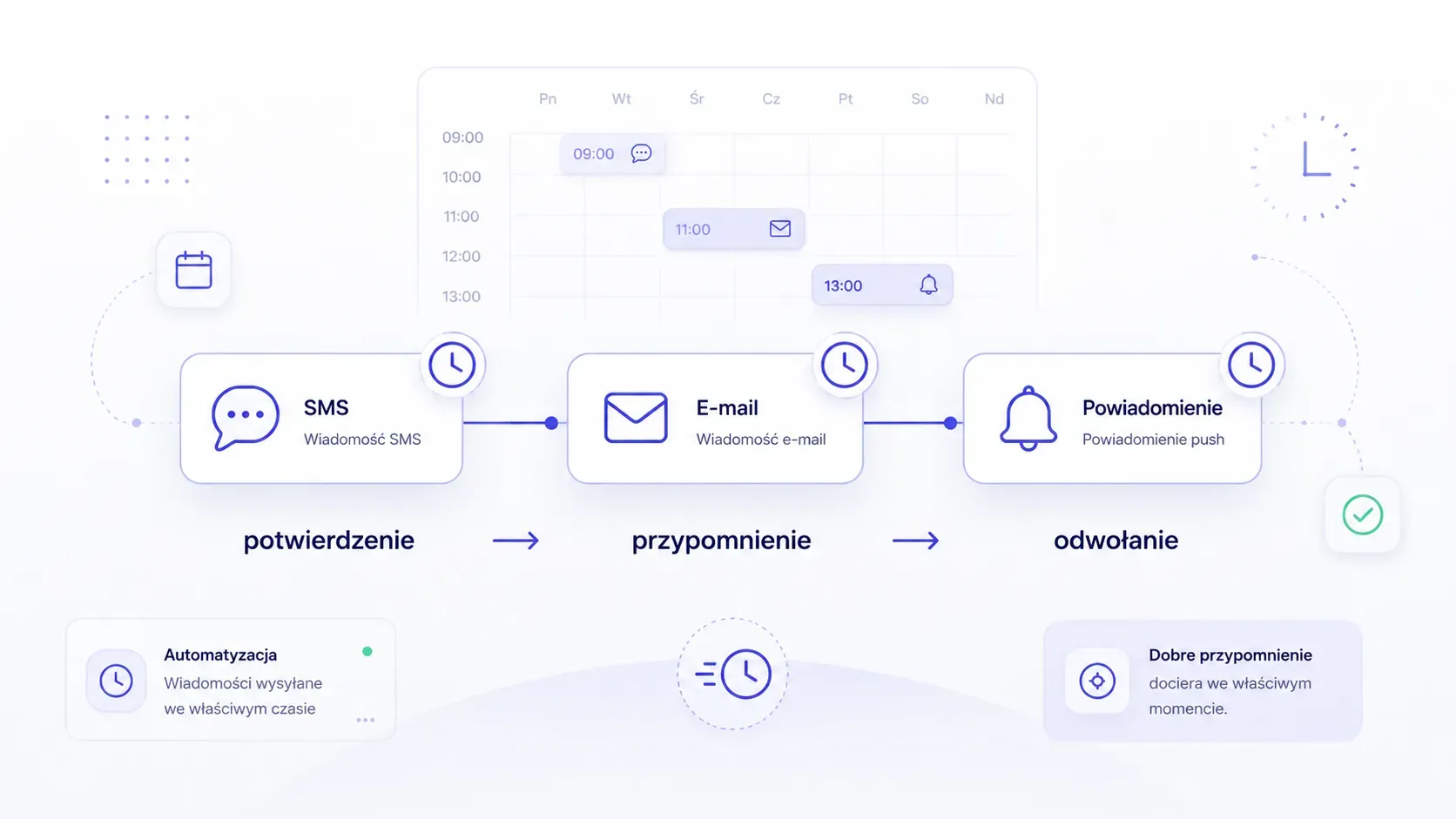 Powiadomienia SMS i e-mail: dobre praktyki przypomnień